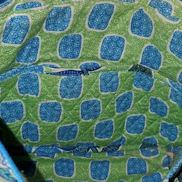 Vera Bradley Cloth Quilted Purse - Picture 10 of 11